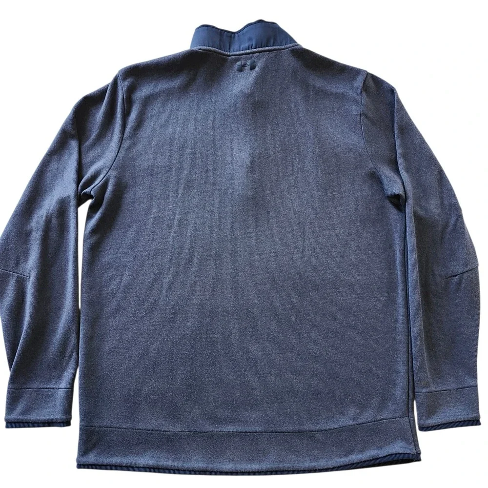Under Armour Golf Storm ColdGear Long Sleeve Pullover sweatshirt Blue Men's XL
